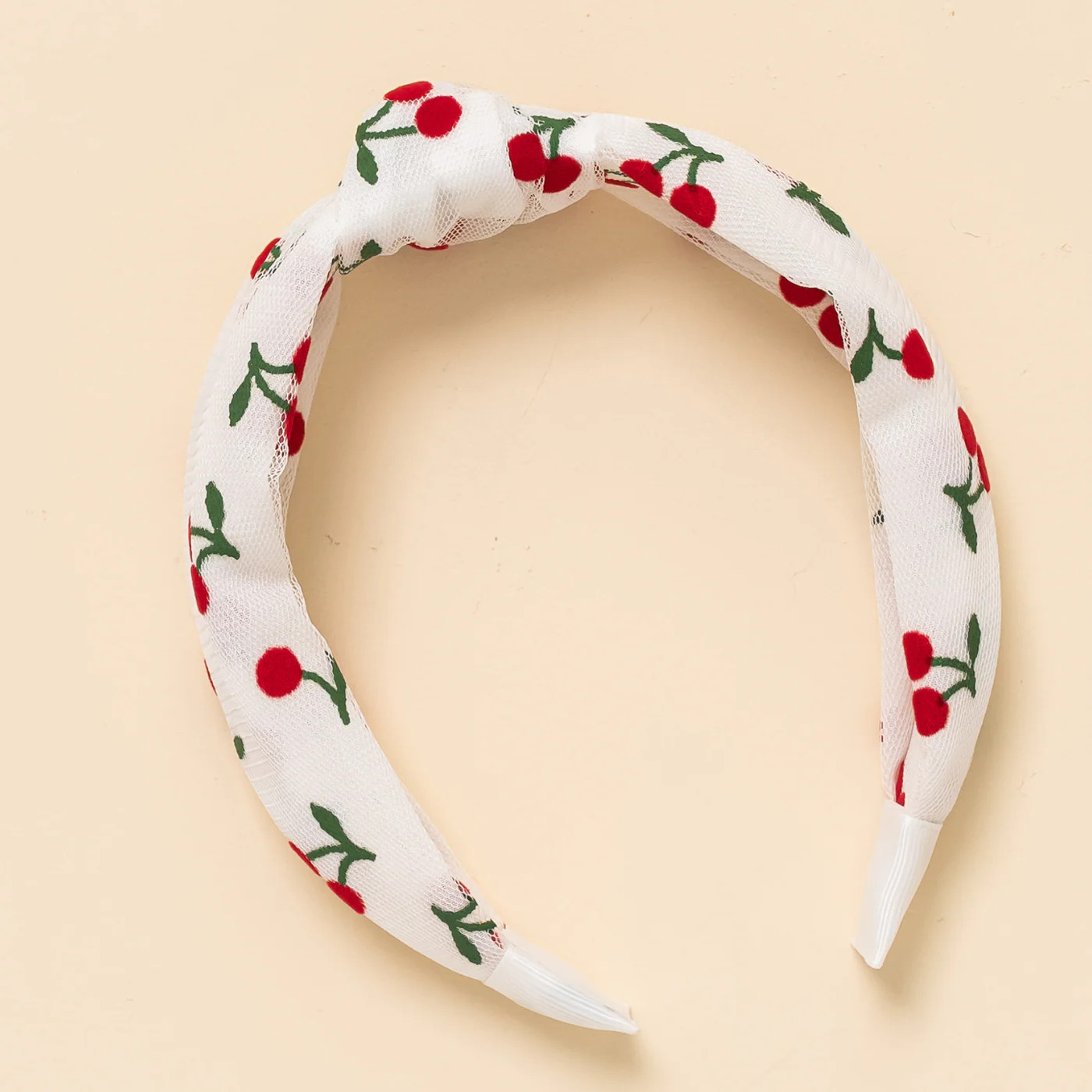 Flocked Cherry Headband For Girls and Moms, Summer Headband | Little Poppy Co