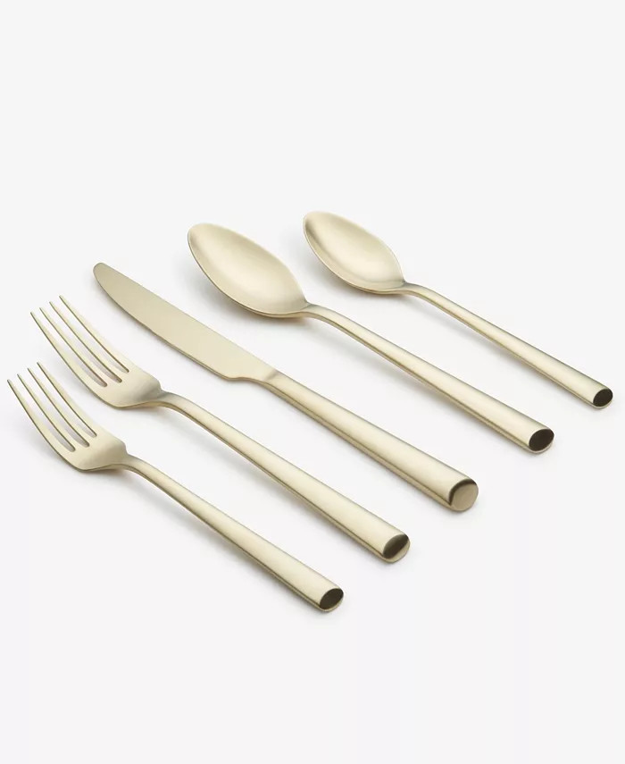 Gilda Satin 20-Piece Flatware Set, Service for 4 | Macys (US)