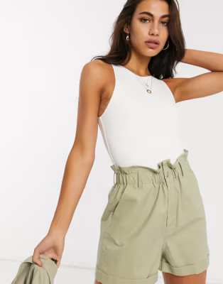 Stradivarius body in white | ASOS (Global)