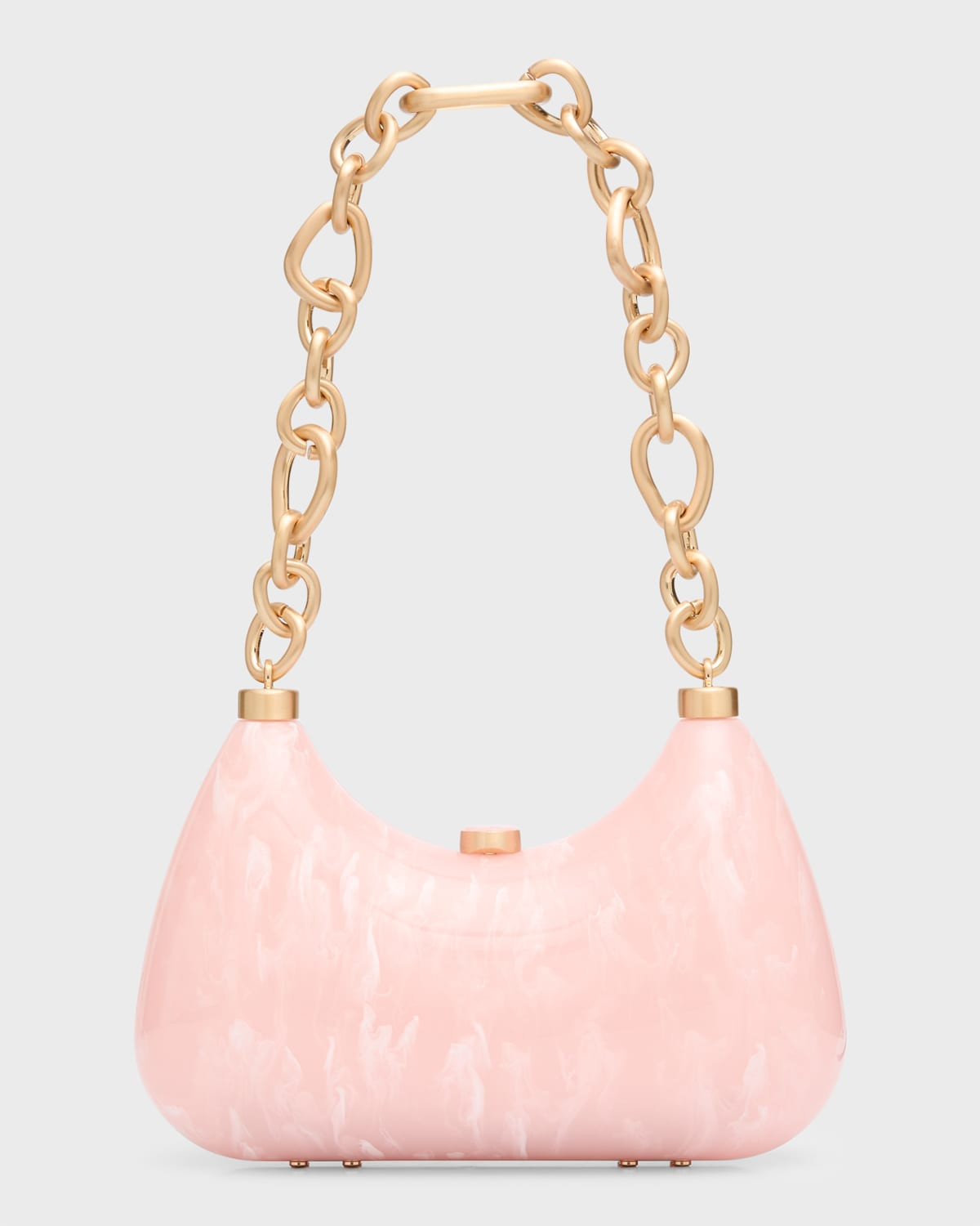 Jolie Acrylic Chain Shoulder Bag | Neiman Marcus