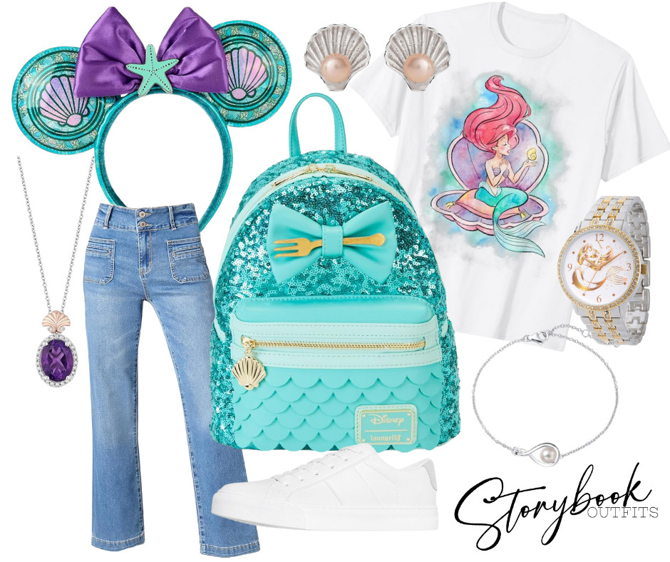 Take me to my grotto — because this Little Mermaid-inspired outfit has stolen my voice!
From shimmering scales to dinglehopper details, this look is giving ALL the mermaid vibes! Perfect for a park day, a Disney cruise, or just living your best magical life on land. 

 #LTKStyleTip #LTKTravel