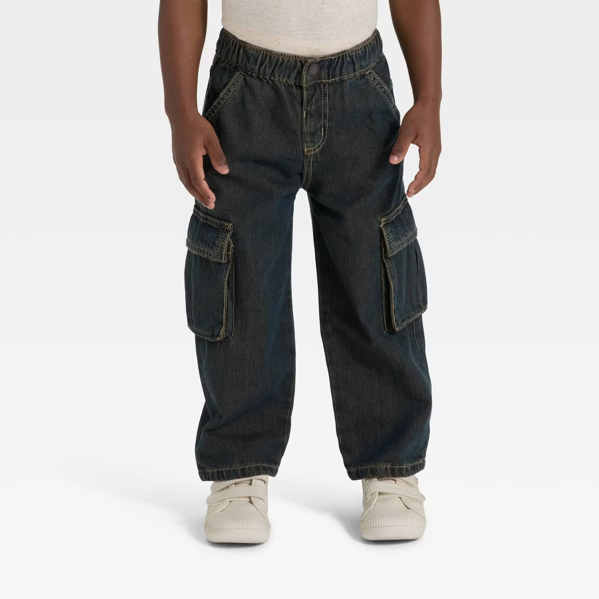 Toddler Boys' Cargo Denim Pants - Cat & Jack™ | Target