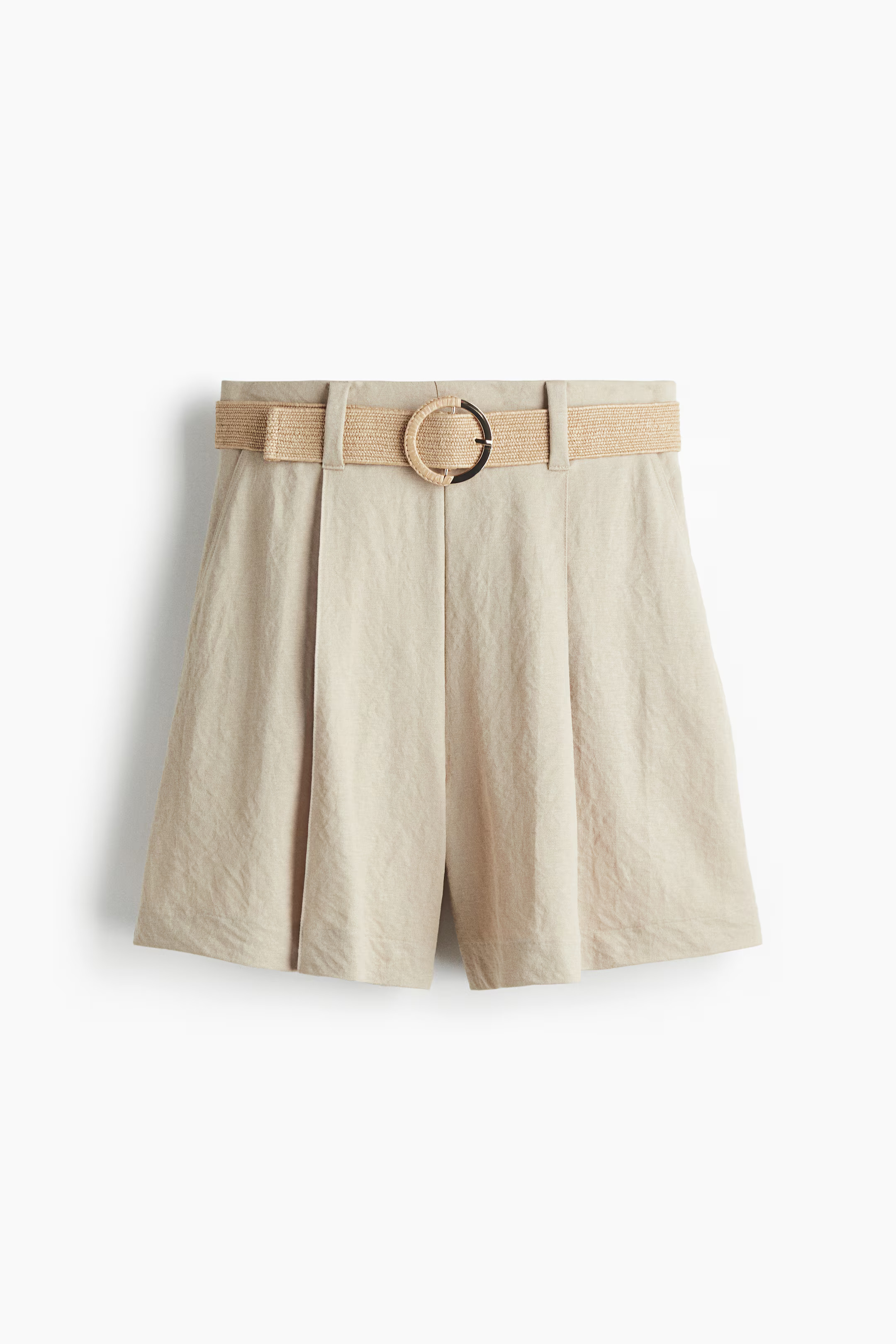 Belted piqué shorts | H&M (UK, MY, IN, SG, PH, TW, HK)