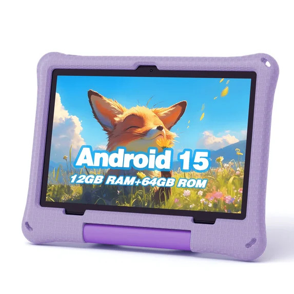 Callsky 10.1 inch Android 15 Kids Tablet, ABCmouse Authorized Learning App, 12GB+64GB, 10-Hour Ba... | Walmart (US)