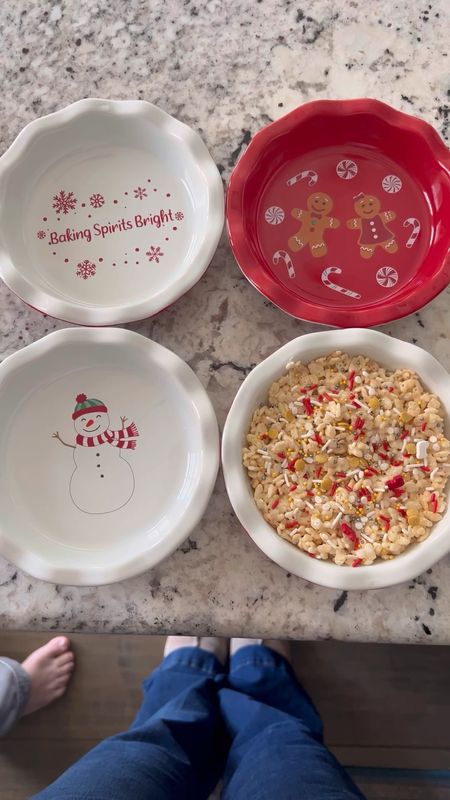 Cute little Christmas baking dishes 

#LTKSeasonal #LTKhome #LTKHoliday