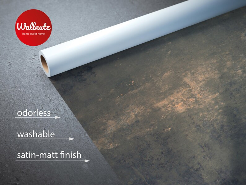 Removable Concrete look wallpaper, Self-adhesive, modern, shabby, Peel and Stick, Concrete effect... | Etsy (US)