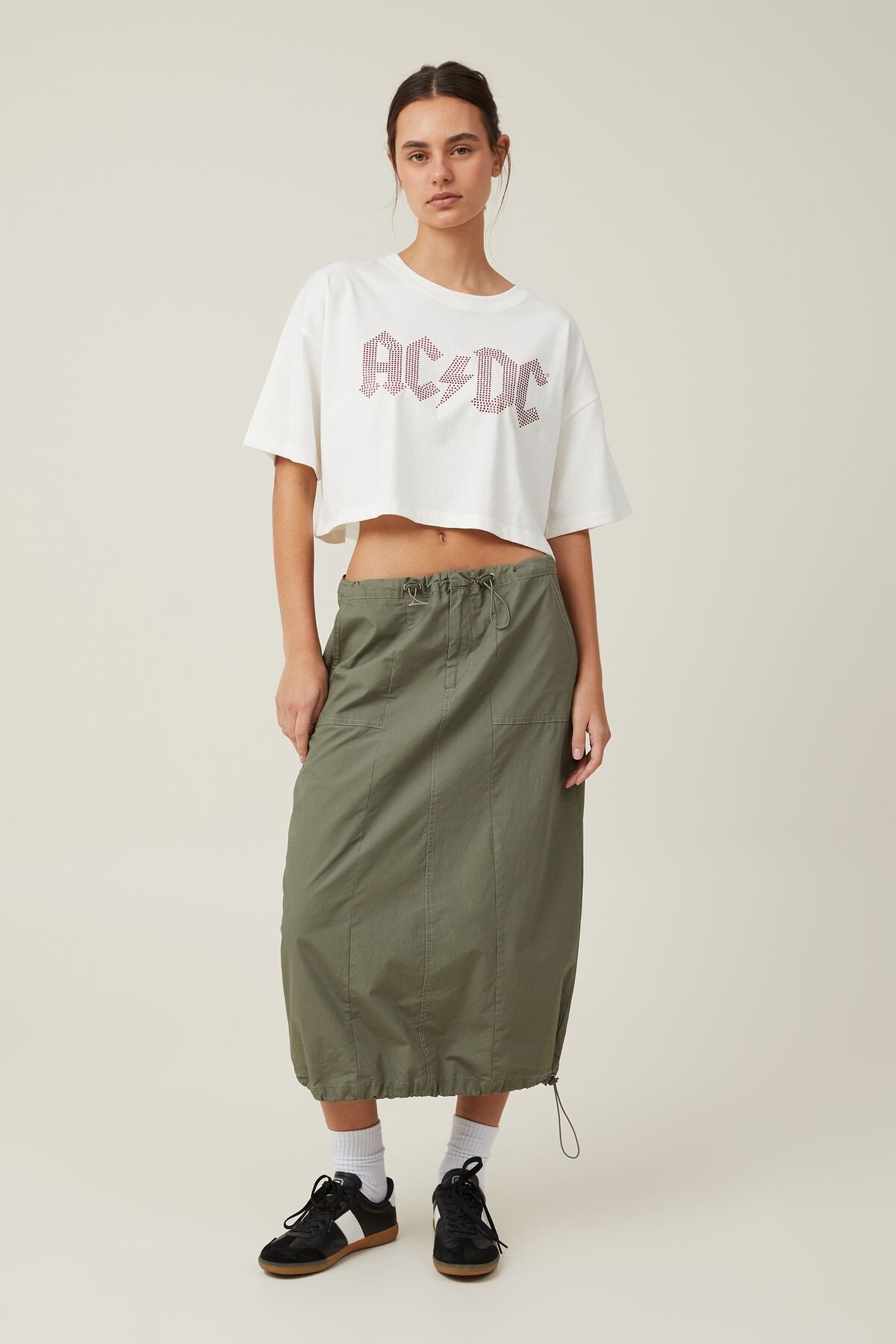 The Oversized Chopped Lcn Tee | Cotton On (ANZ)