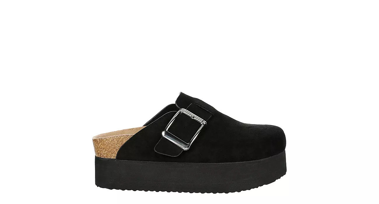 Madden Girl Womens Cutie Pie Platform Clog - Black | Rack Room Shoes