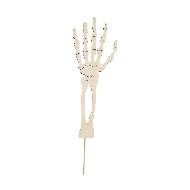 DIY Unfinished Wood Skeleton Hand Picks, Craft Kits, Misc DYO - Wood, DYO - Wood, Halloween, 6 Pi... | Walmart (US)