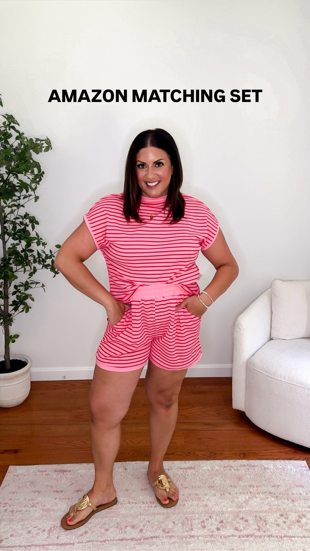 Wearing an XL in this matching set from Amazon! It’s such a cute outfit for summer.

Mom outfit, midsize outfit inspo, summer style, summer fashion, easy outfit idea 

#LTKSeasonal #LTKFindsUnder50 #LTKStyleTip