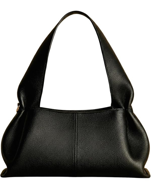 Cloud Pouch Dumpling Clutch Purse Naturally Pleated Extended Shoulder Strap Underarm Bag Crossbod... | Amazon (US)
