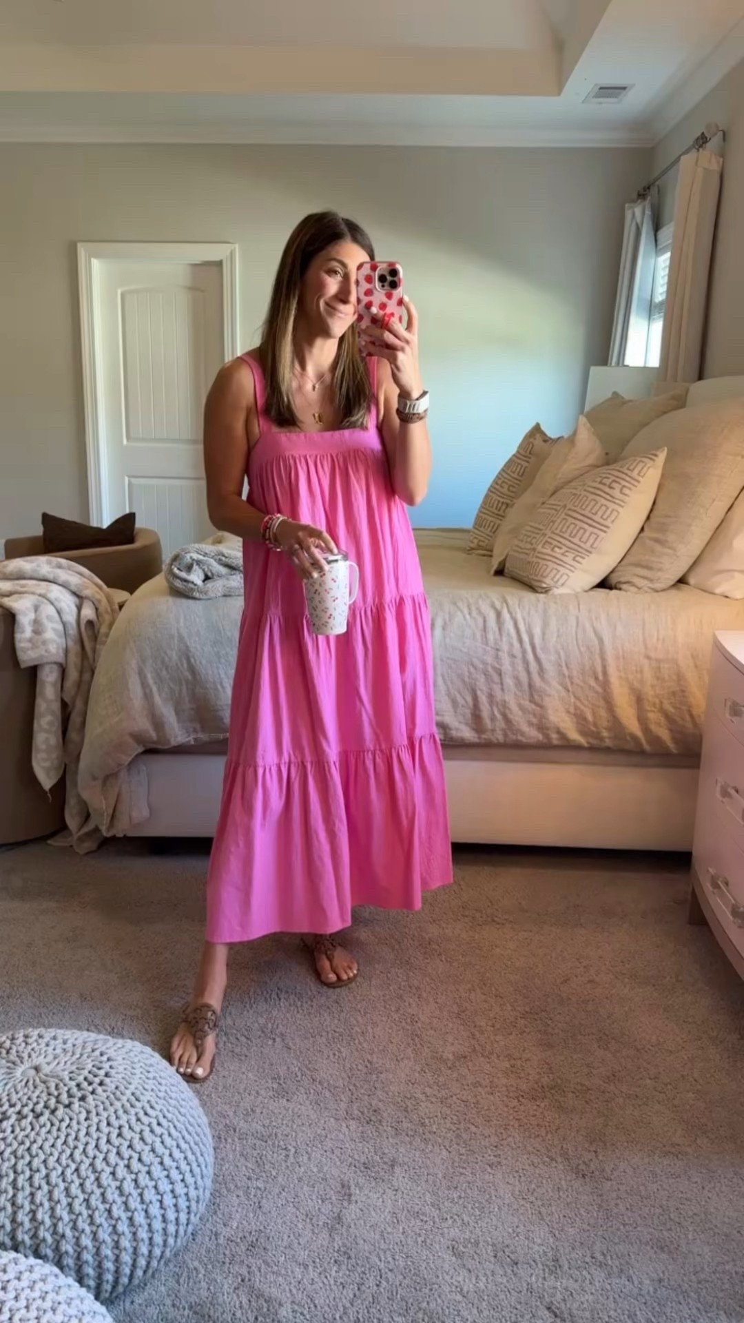 Shop this gorgeous pink maxi dress. I got this when I was pregnant so it works for a bump or not! Also easy to pull straps down for nursing. 

On sale & fully in stock! Wearing a small. 

Click to shop!

Pink blush maternity | maxi dress | maternity | bump friendly | nursing friendly | summer dress | fall | mom outfits | tiered dress | Tory Burch miller sandals | cross necklace | tiny tags | accessories | Sunday attire | Allie + Bess bracelets | coffee mug | swig | sale


#LTKShoeCrush #LTKStyleTip #LTKSaleAlert