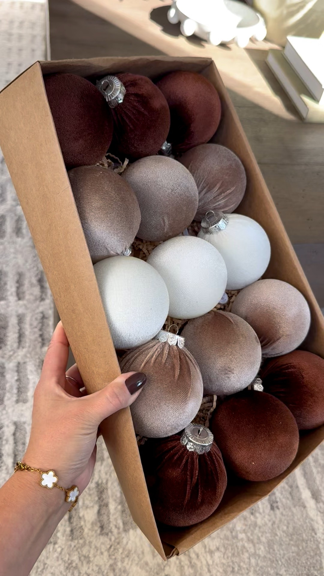 The most beautiful velvet ornaments! Run!! Don’t walk! These will sell out! I plan on adding my own small ribbon to hang them on the tree. 

#christmas #amazon #amazonhome #amazon #ornaments #holidays 

#LTKHome #LTKSeasonal #LTKFindsUnder50