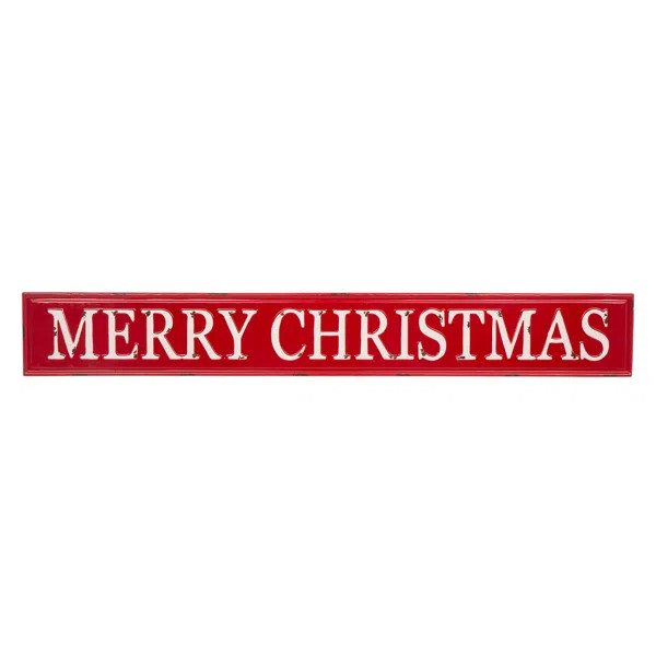 Metal Merry Christmas Wall Décor | Wayfair North America