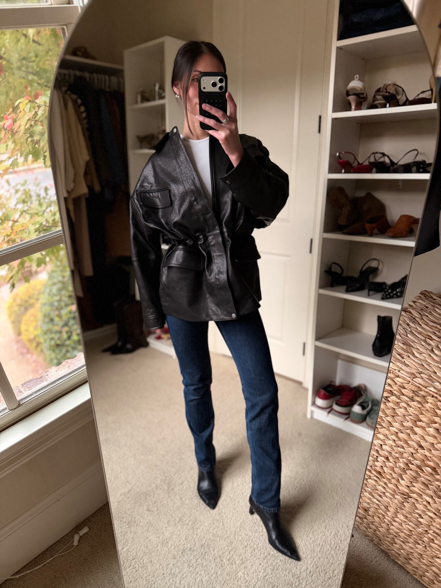 A perfect leather jacket. Investment piece that will last forever. 

#LTKStyleTip #LTKSeasonal