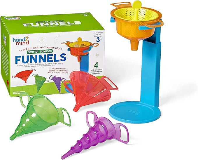 hand2mind Starter Science Funnels, Science Lab Equipment, Sifting Toys, Sand Sifter, Water Table ... | Amazon (US)