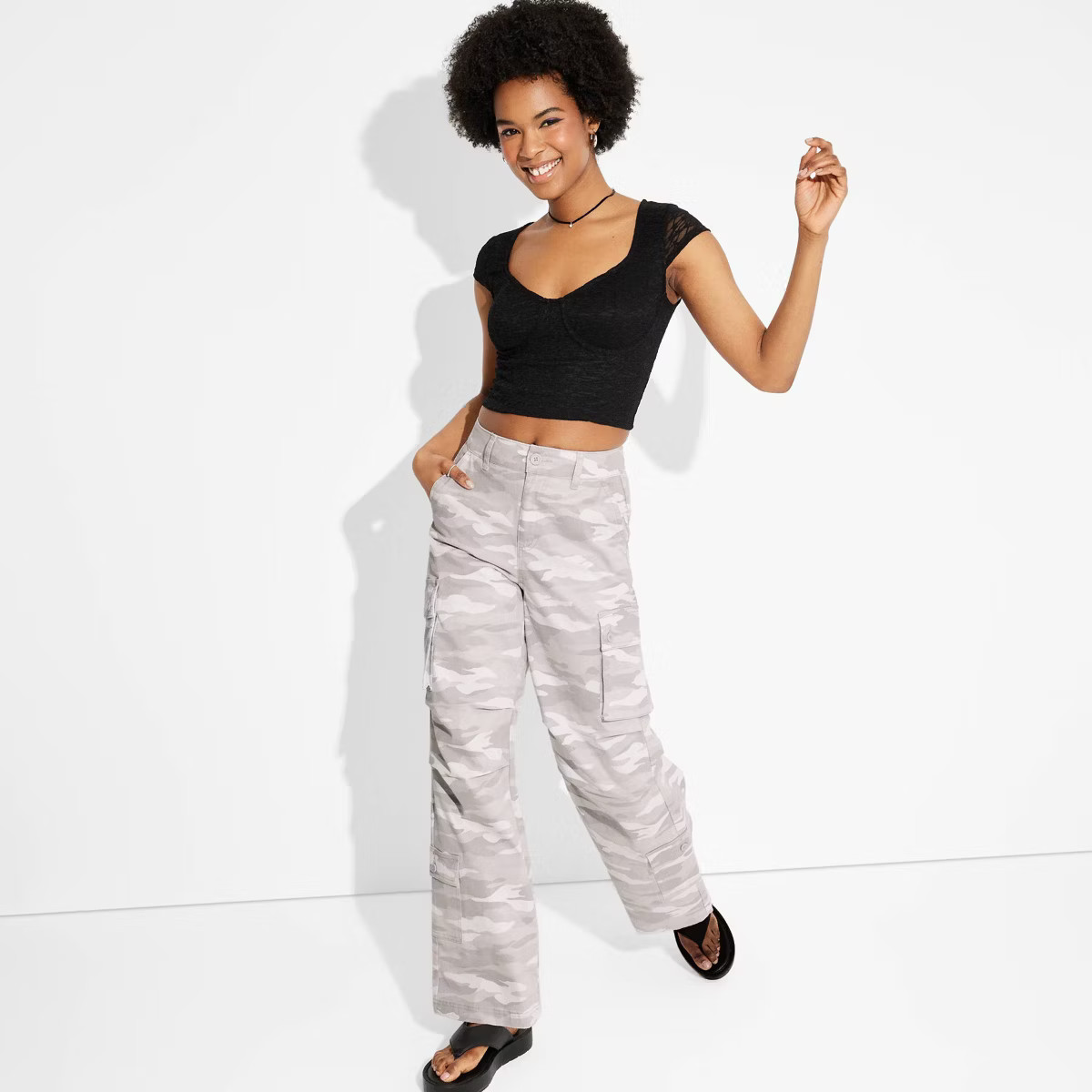 Women's High-Rise Cargo Utility Pants - Wild Fable™ | Target