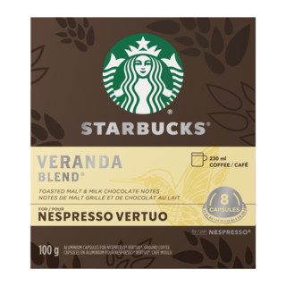 Nespresso Starbucks Vertuo Veranda Blend Coffee Capsules, 100-g, 8-pk | Canadian Tire