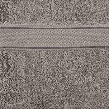 Amazon Brand – Pinzon 6 Piece Blended Egyptian Cotton Bath Towel Set - Grey | Amazon (US)