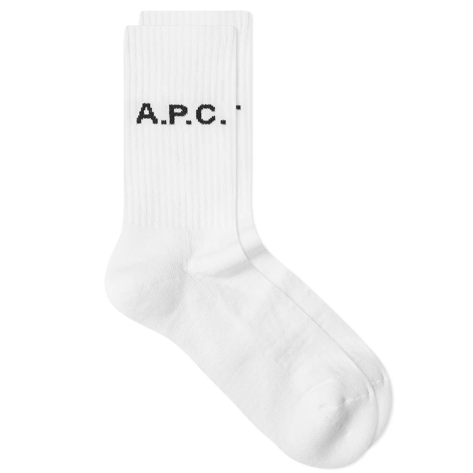 A.P.C. Sky Logo Socks | End Clothing (US & RoW)