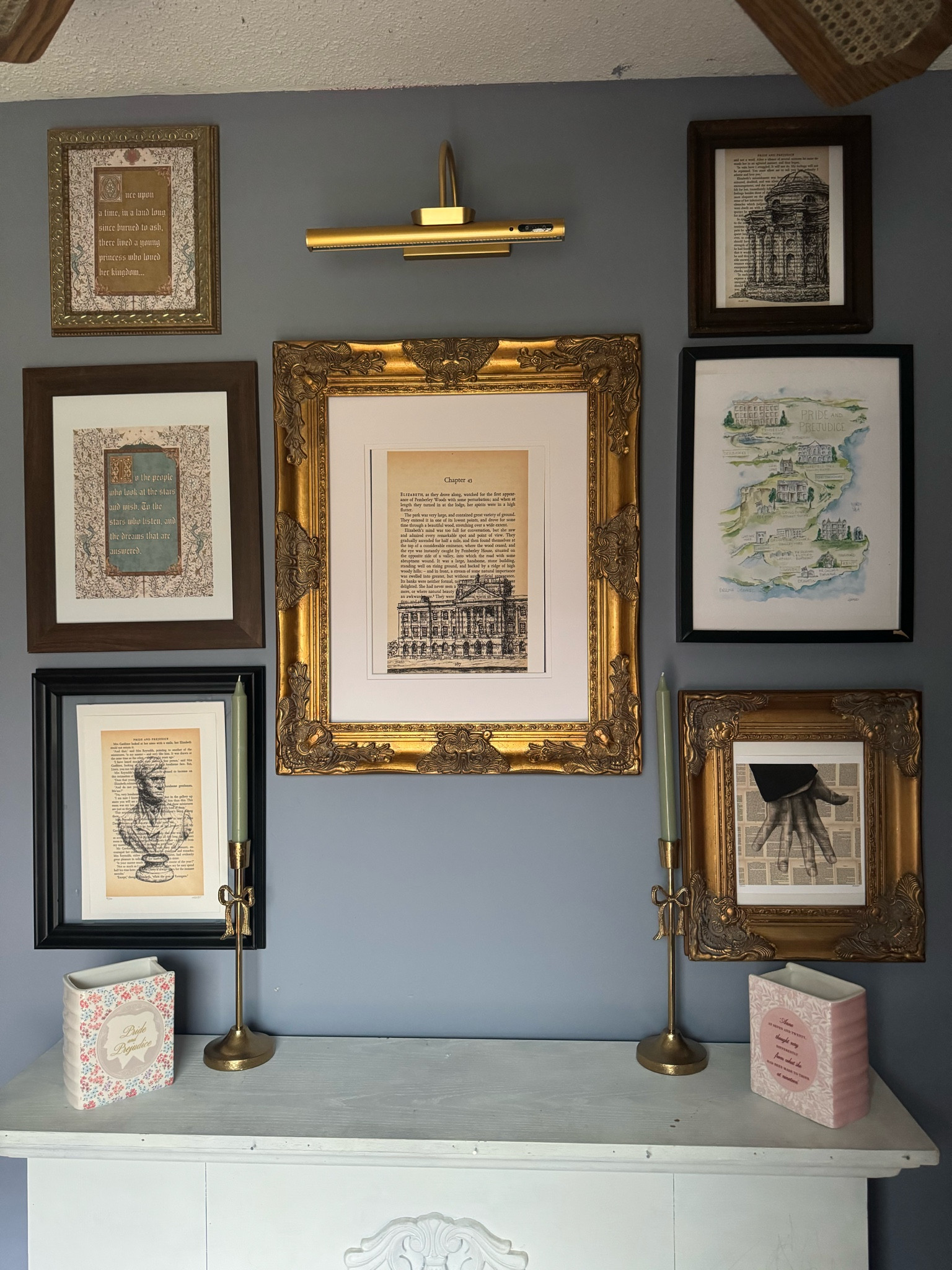 Library Gallery Wall

#LTKHome #LTKFindsUnder50