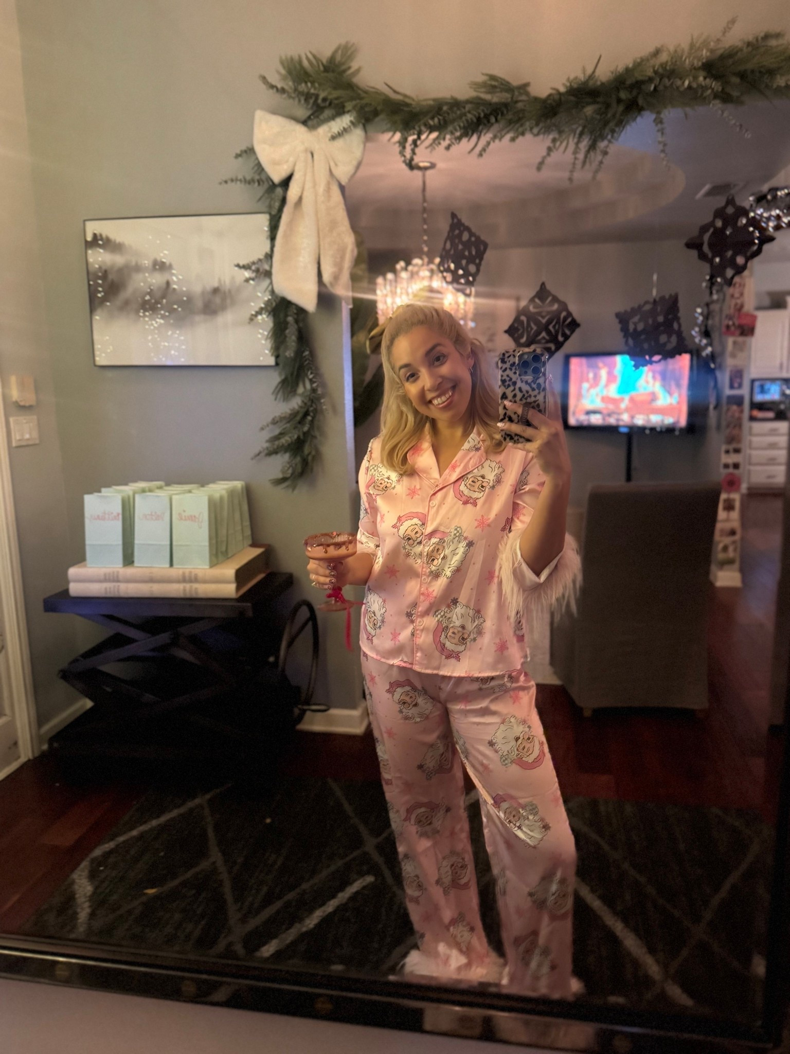The Christmas pajamas I wore to my favorite things party 

#LTKGiftGuide #LTKHoliday