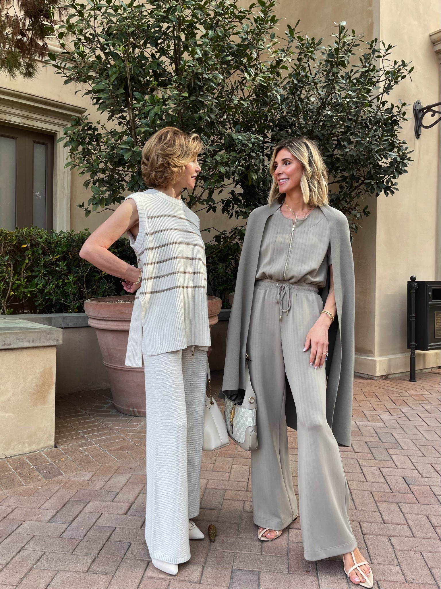 Splendid spring collection seen on Deb and Becky, 