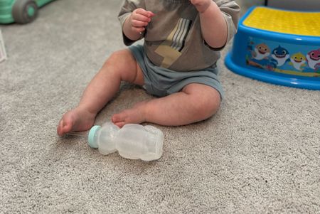 Our sons first straw cup