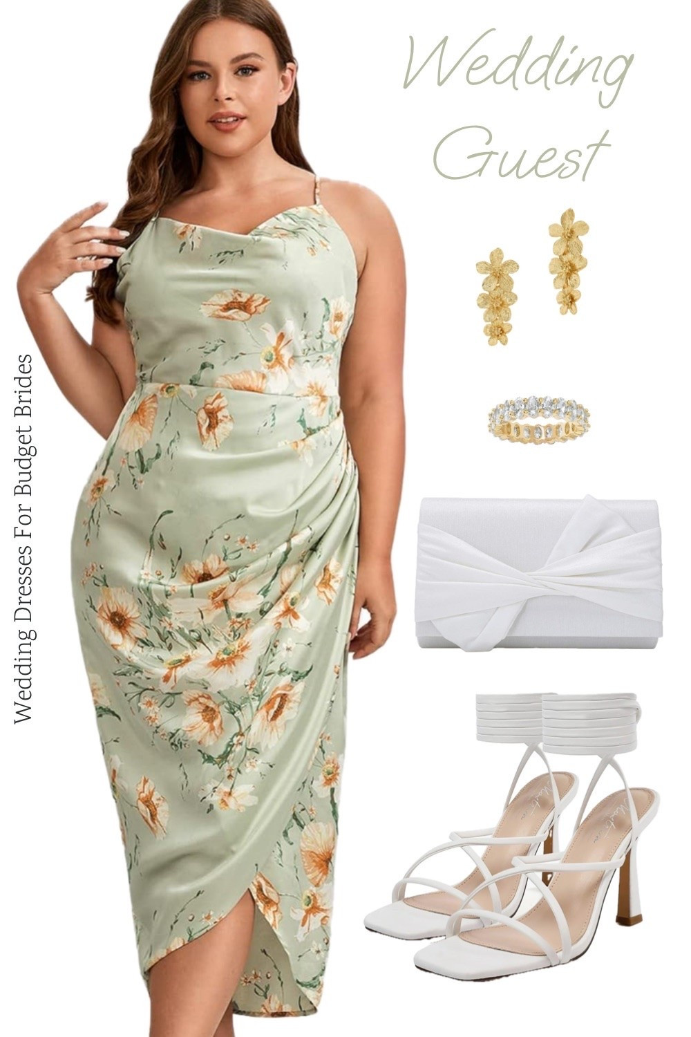 Spring summer outfit idea for the curvy bridal shower or wedding guest. Everything on Amazon. 

Summer outfit, garden party outfit, outdoor wedding, back yard wedding, dressy casual wedding, special occasion dress, cocktail dress, semi formal wedding guest dress, party dress, event dress, plus size dress, travel ring, summer dresses, wedding guest dress summer, date night outfit, plus size fashion.

#LTKWedding #LTKSeasonal #LTKPlusSize