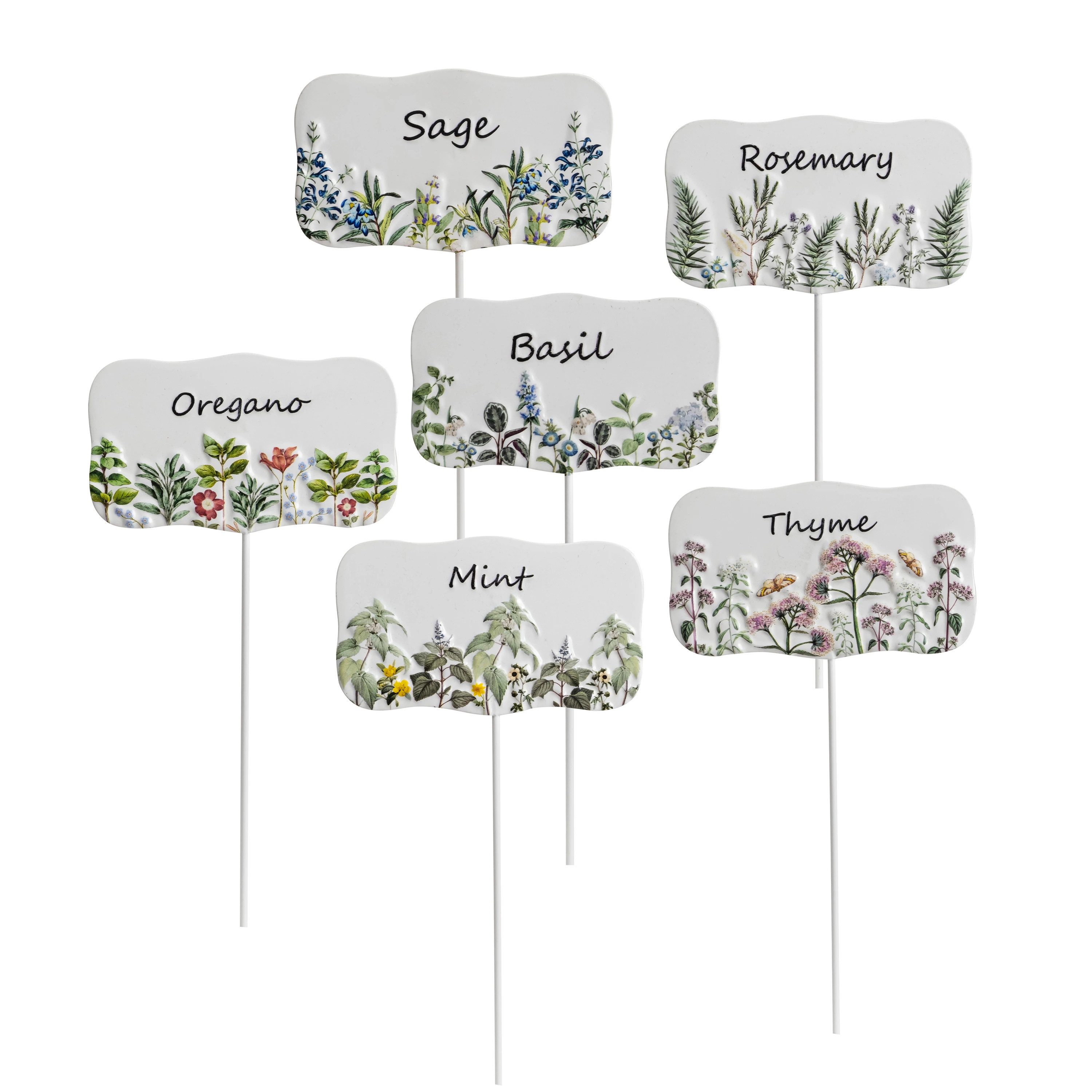 Style Selections 8.5-in Metal Garden Stake one_size | 5226940 | Lowe's
