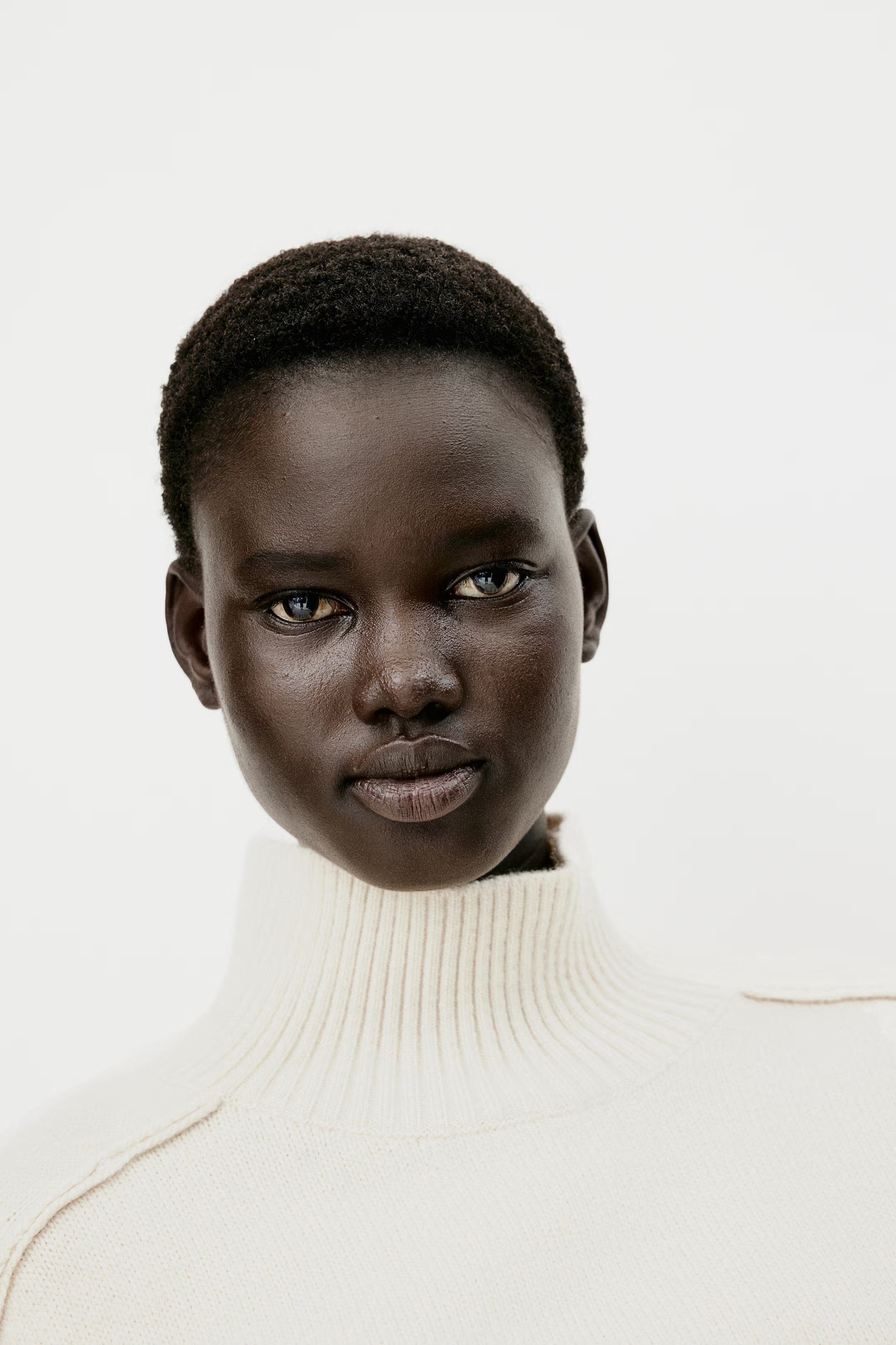 Turtleneck jumper - Dark brown - Ladies | H&M GB | H&M (UK, MY, IN, SG, PH, TW, HK)