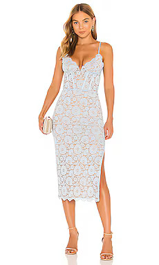 V. Chapman Giselle Dress in Cashmere Blue from Revolve.com | Revolve Clothing (Global)