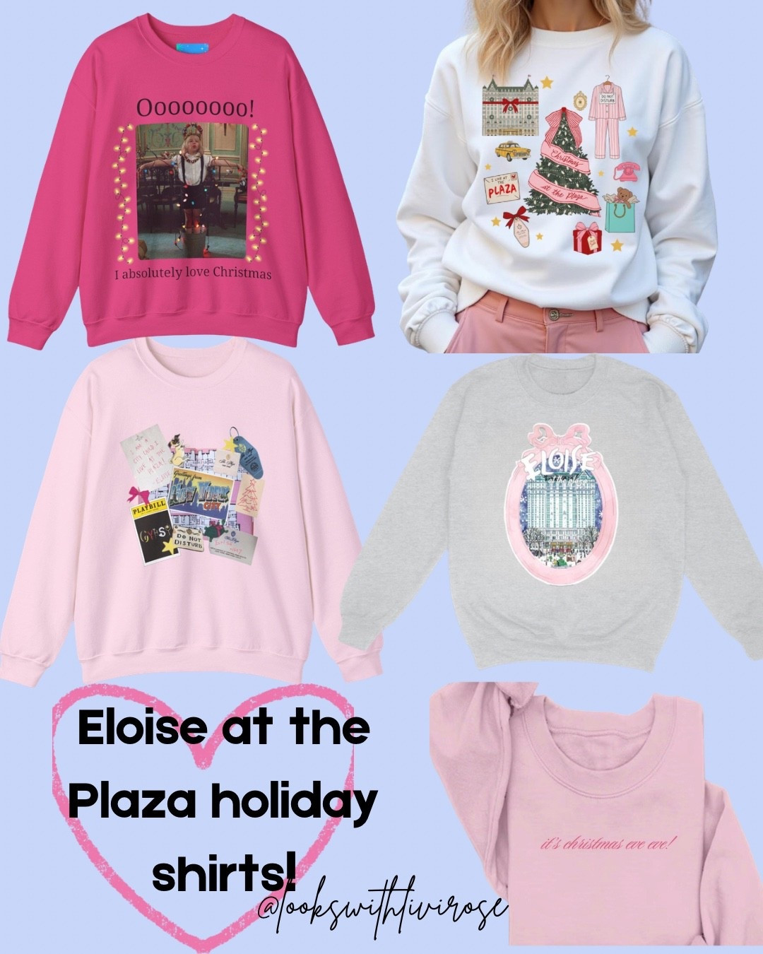 Bc who doesn’t love eloise??! I have the beige one on the 2nd row and I always get soooo many compliments! It’s so cute and can be worn after christmas!

#LTKGiftGuide #LTKCyberWeek #LTKHoliday