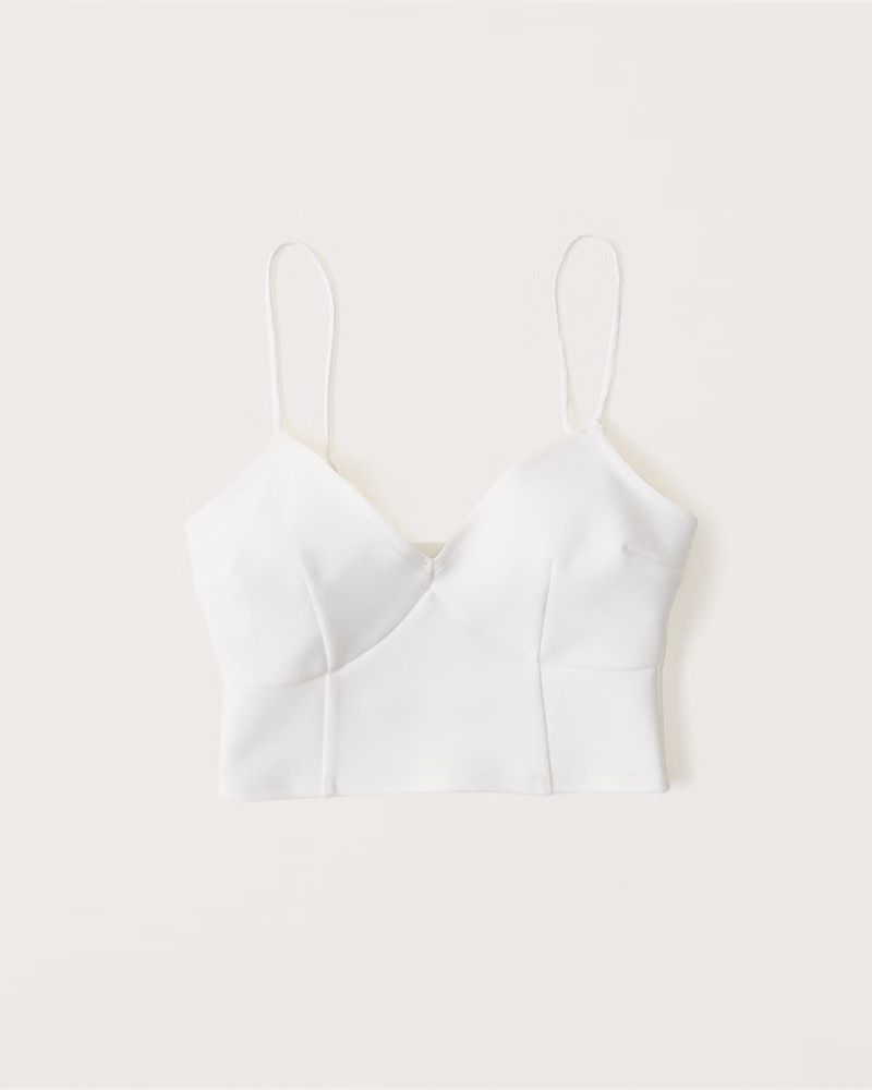 Women's Cropped Triangle Set Top | Women's Tops | Abercrombie.com | Abercrombie & Fitch (US)