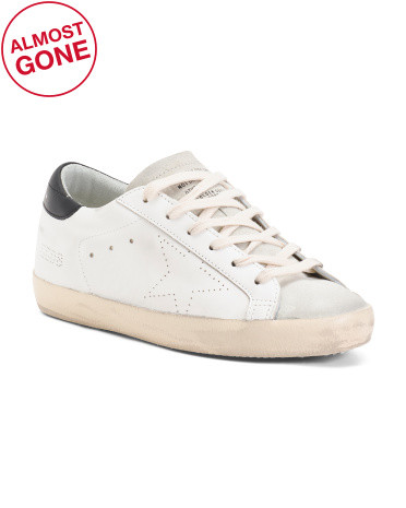 Made In Italy Leather Sneakers | TJ Maxx