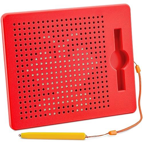 AYNAT FUN Magnetic Drawing Board for Kids & Toddlers with Beads and Magnet Stylus Pen - Magnetic ... | Amazon (US)