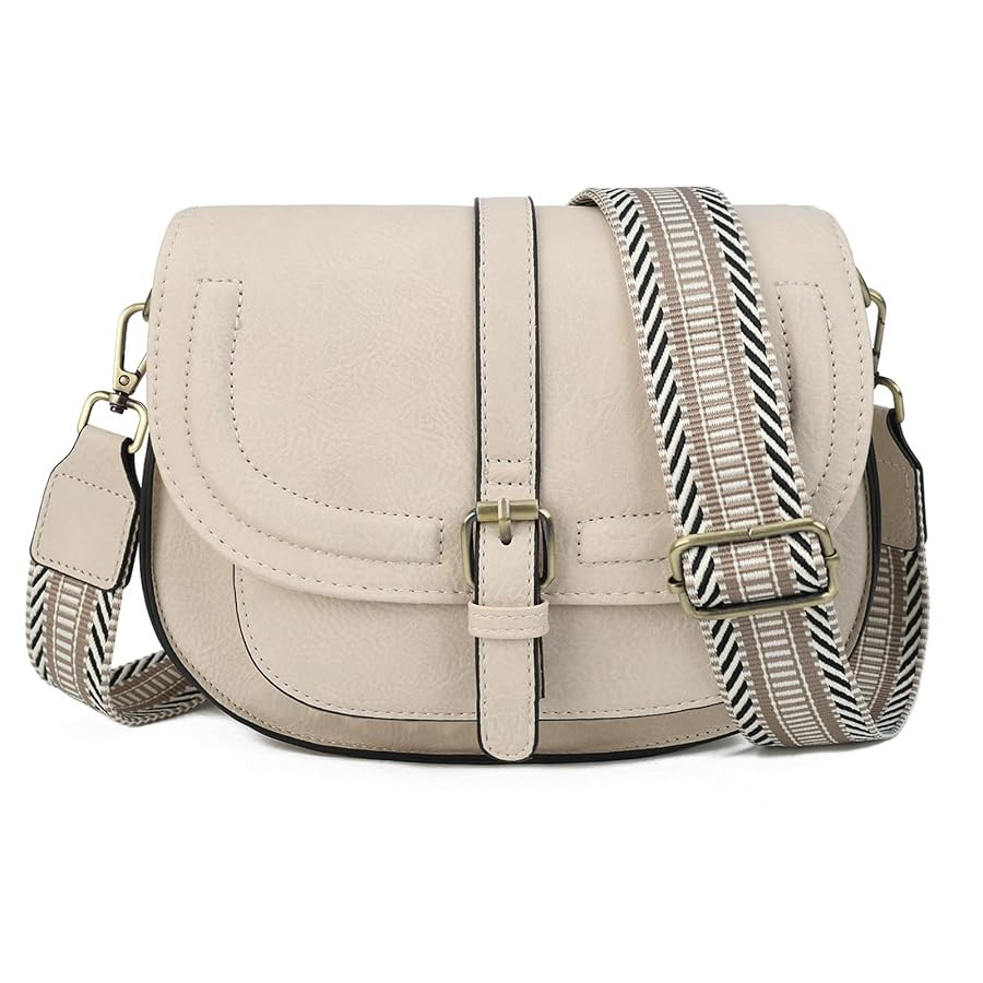 Crossbody Bags for Women Small Over the Shoulder Saddle Purses and Boho Cross body Handbags,Vegan... | Amazon (CA)