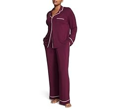 Victoria's Secret Modal Long Pajama Set, Women's Sleepwear (XS-XXL) | Amazon (US)
