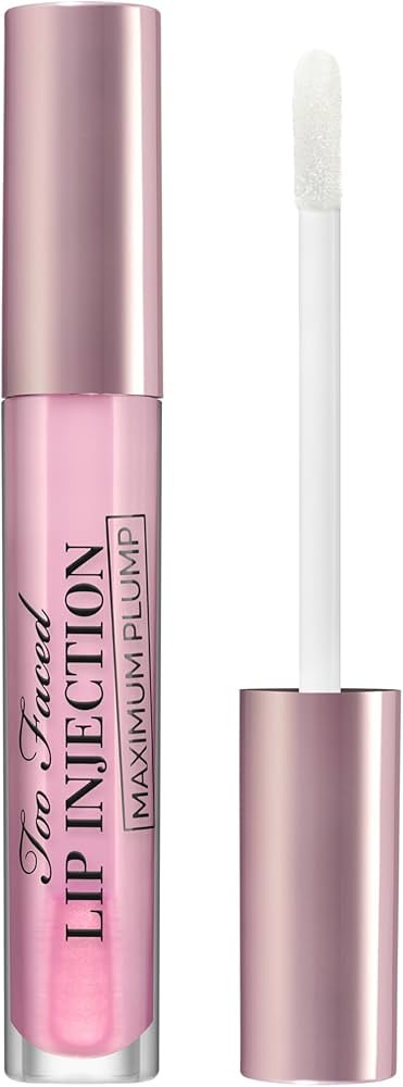 Too Faced Lip Injection Maximum Plump Extra Strength Lip Plumper Gloss | Hydrating + Plumping | Amazon (US)