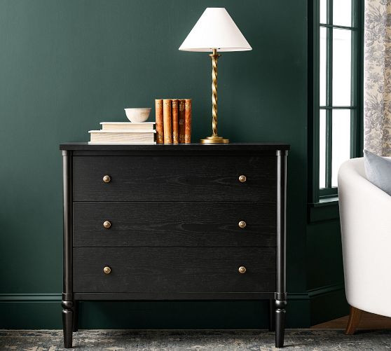 Chris Loves Julia Modern Traditional 3-Drawer Dresser (40") | Pottery Barn (US)