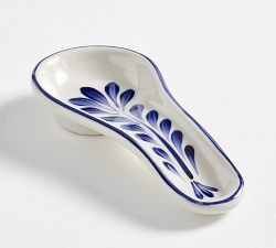 Puebla Porcelain Spoon Rest | Pottery Barn (US)