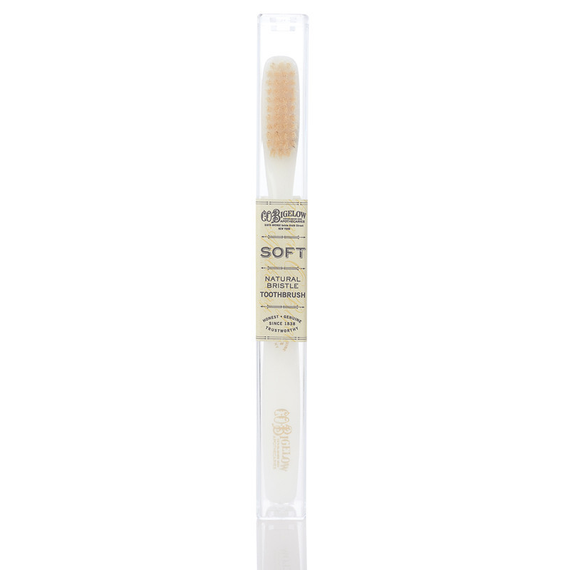 Natural Bristle Toothbrush - Soft Ivory | C.O. Bigelow