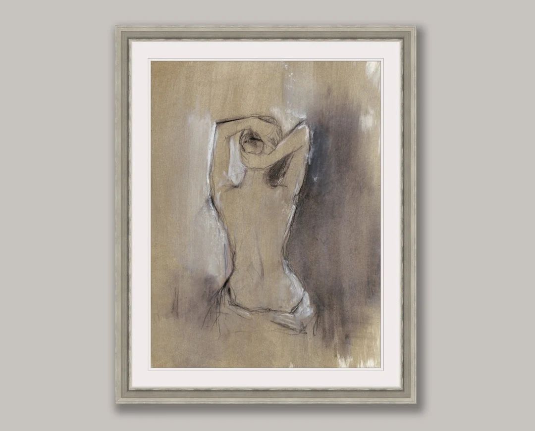Figure Drawing. Nude Art Sketch. Fashion Sketch. Figurative Art Print | Etsy (US)