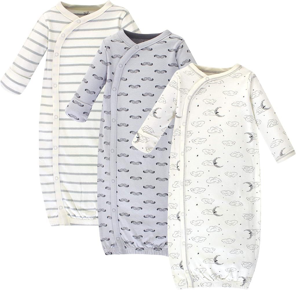 Touched by Nature Baby Girls' Organic Cotton Kimono Gowns | Amazon (US)