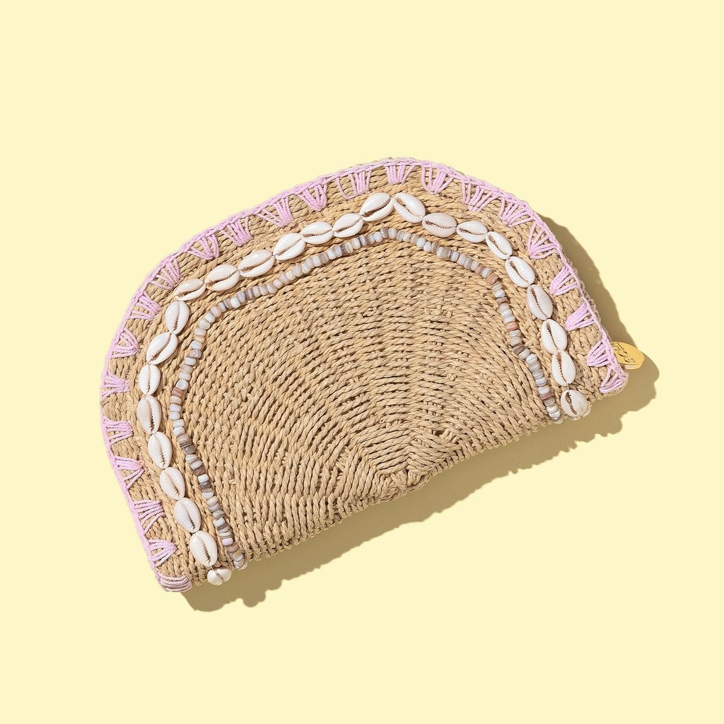 Woven Shell Clutch | Stoney Clover Lane