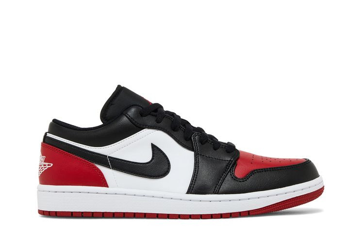 Air Jordan 1 Low 'Bred Toe 2.0' | GOAT