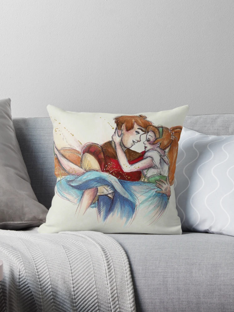 Thumbelina Throw Pillow | Redbubble (US)