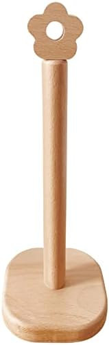 Paper Towel Holder, Wooden Kitchen Roll Stand Organizer Free Standing, Housewarming Gift Present ... | Amazon (US)