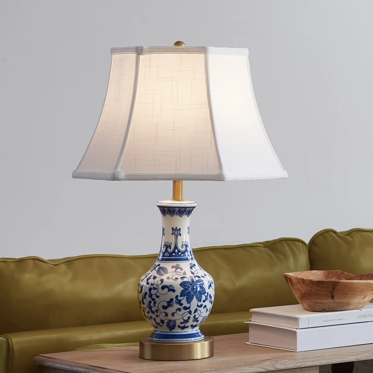 Kevelyn Ceramic Dimmable Table Lamp with USB Ports & Type C | Wayfair North America