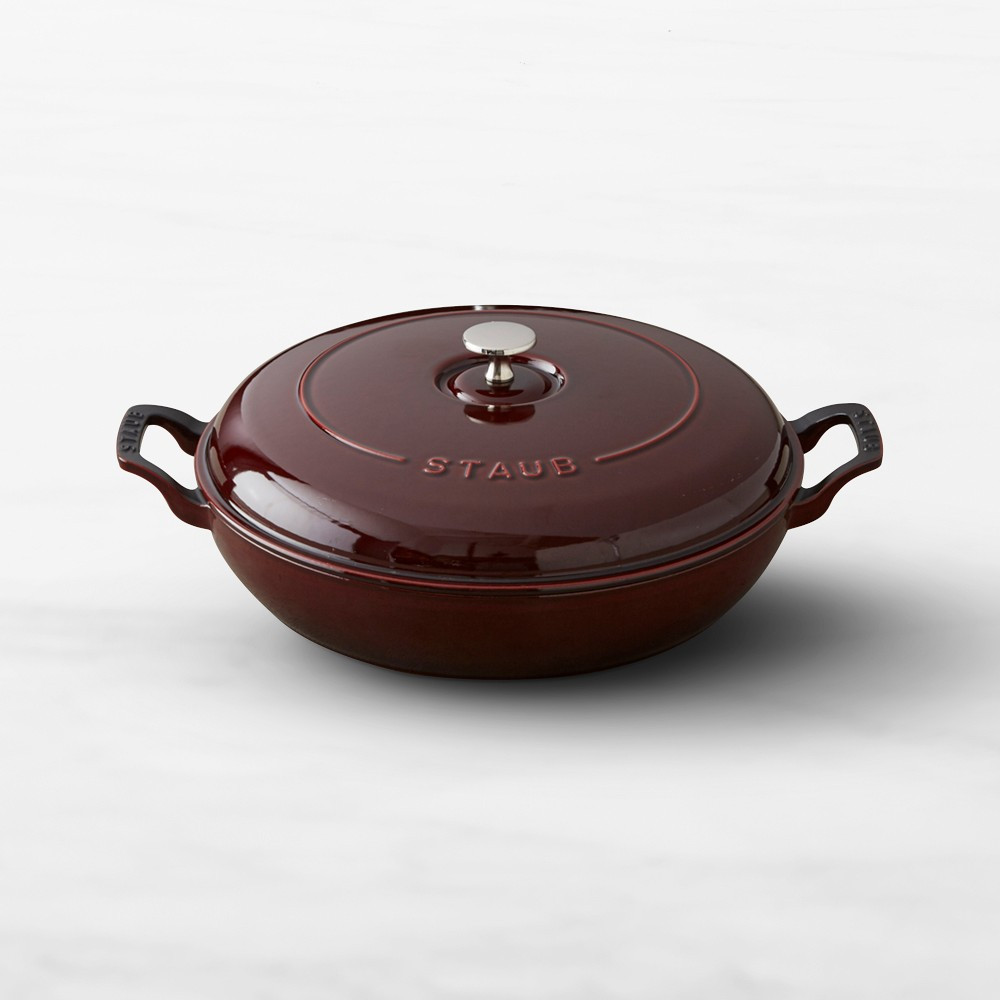 Staub Enameled Cast Iron Braiser | Williams-Sonoma